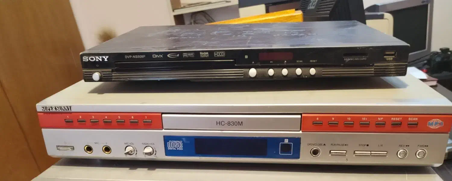 2 عدد دی وی دی DVD|پخشکننده DVD و ویدیو|تبریز, |دیوار