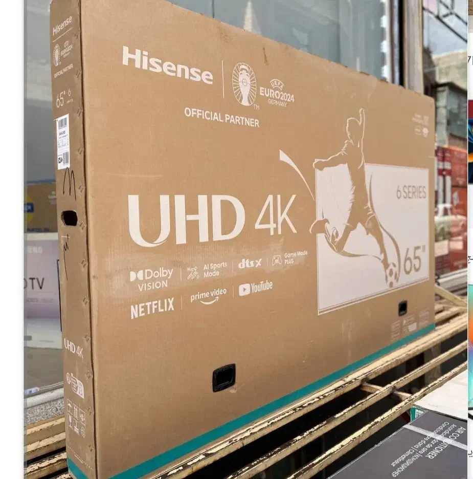 تلوزیون 65هایسنس فول اصلی اکبند|تلویزیون و پروژکتور|اهواز, شریعتی جنوبی|دیوار