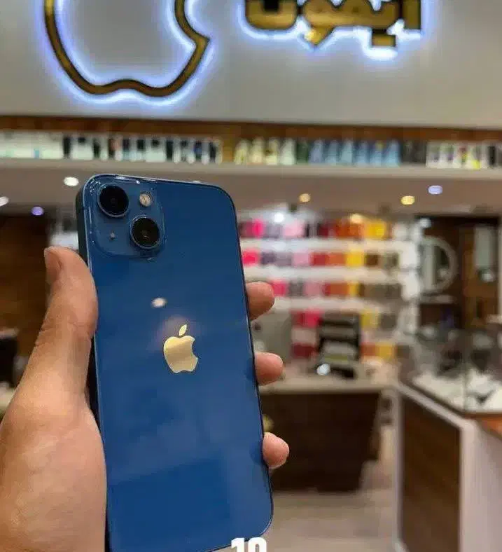 اپلiPhone 13 128G Zaa آبی باطری100%(فروشگاه آیفون)|موبایل|یزد, |دیوار