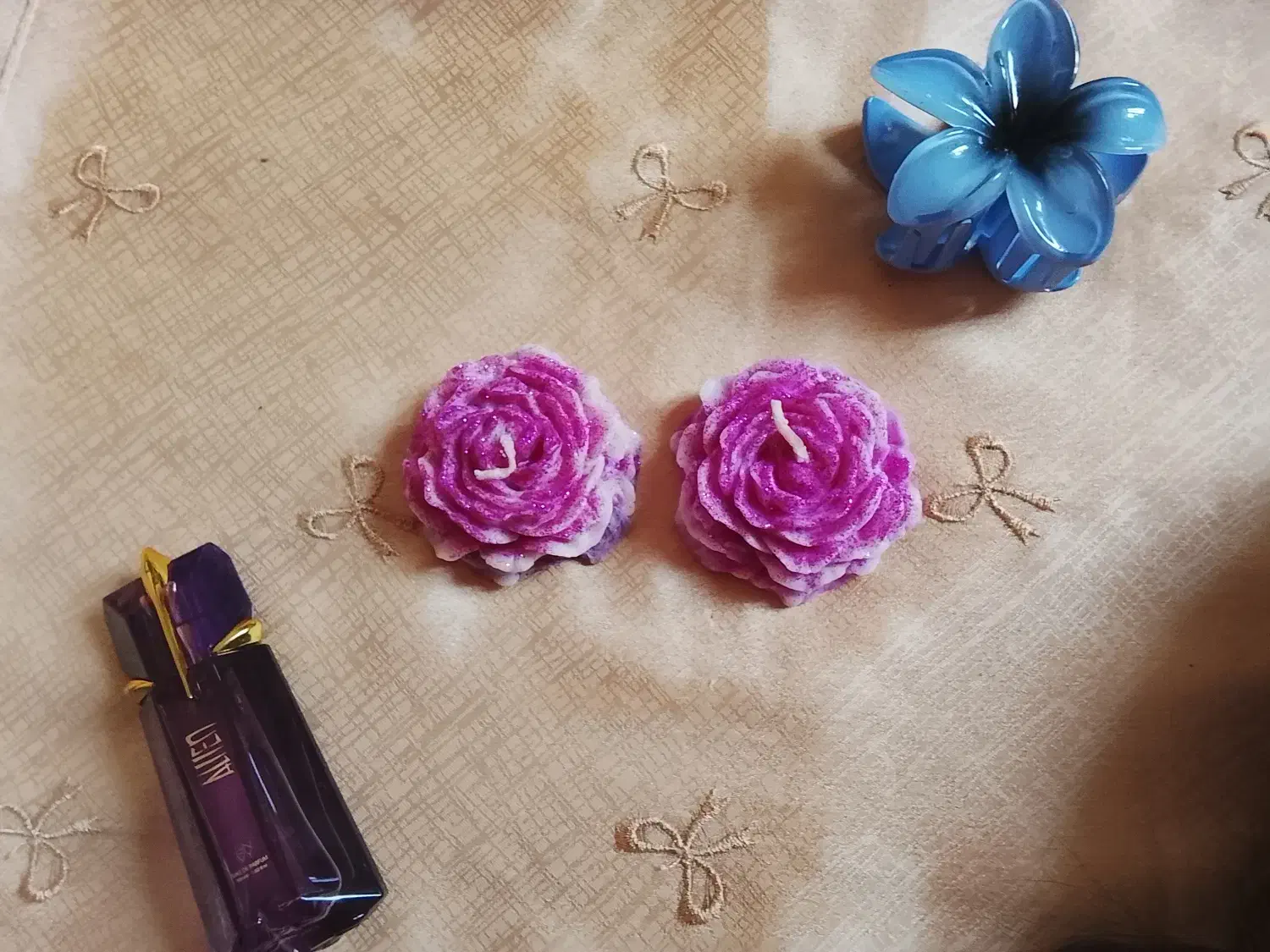 فروش شمع گل آلاله در انواع رنگ های زیبا|صنایع دستی و سایر لوازم تزئینی|خلخال, |دیوار