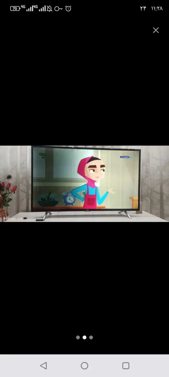 خریدار تلویزیون های LED لامپ سوخته الجی و..|تلویزیون و پروژکتور|پرند, فاز ۲|دیوار