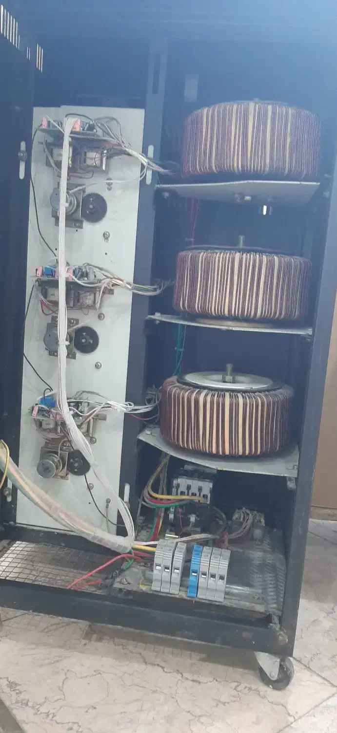 استابلایزر سه فاز صنعتی 30کاوا دلتا با ضمانت|قطعات و لوازم جانبی رایانه|کرج, ترمینال کلانتری|دیوار