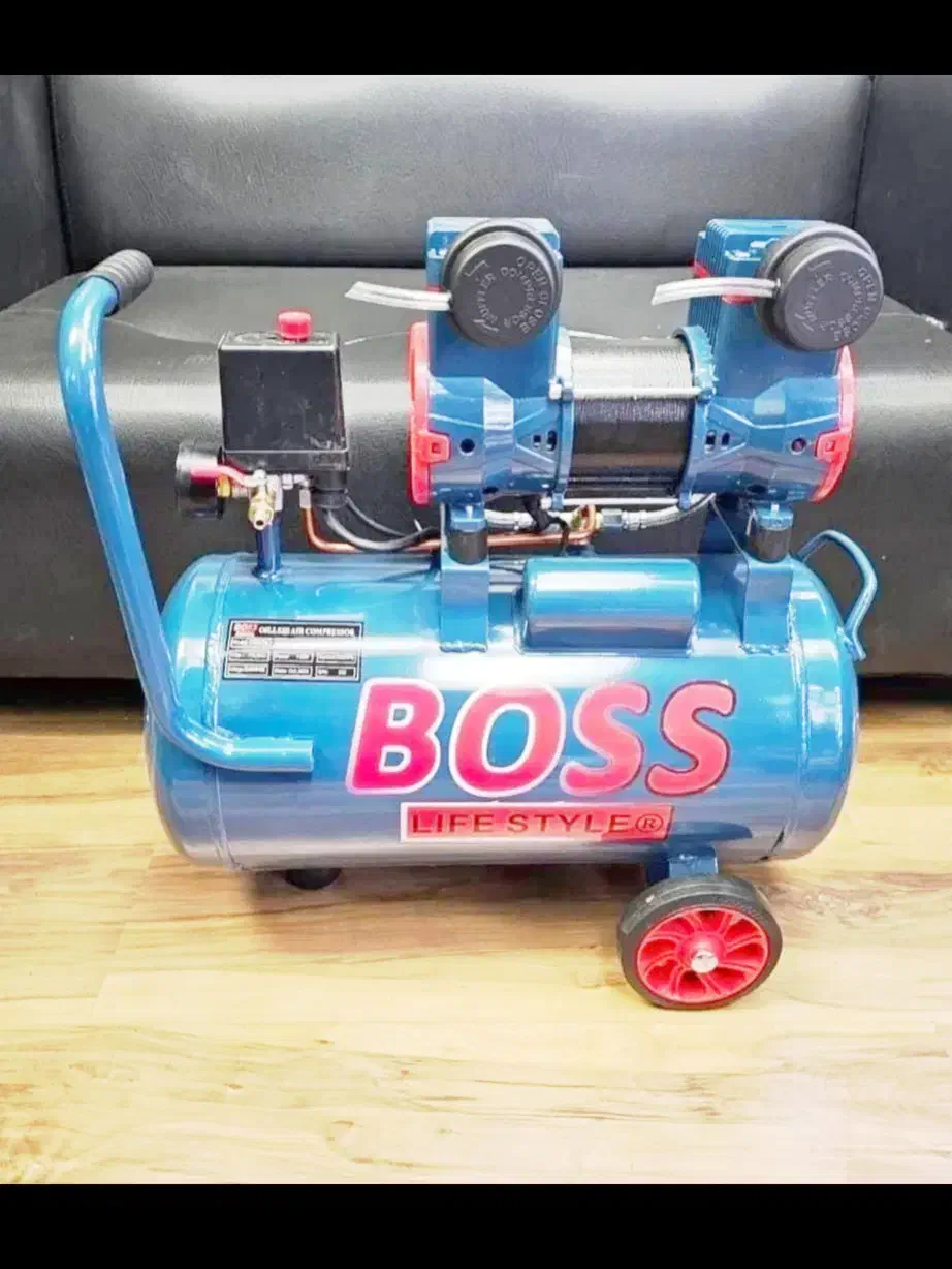 کمپرسور باد 25 لیتری سایلنت باس موتور باد پمپ باد|ماشینآلات صنعتی|شیراز, نصر|دیوار