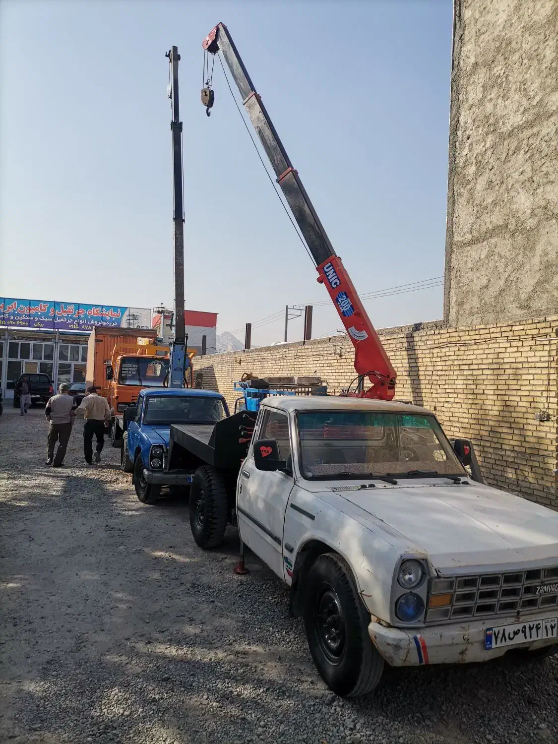 جرثقیل نیسان|خودرو سنگین|مشهد, رباط طرق|دیوار