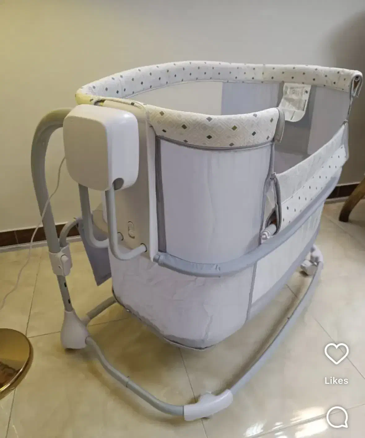 گهواره ۳ در۱ ماستلا بسیار نو|تخت و سرویس خواب|مشهد, الهیه|دیوار