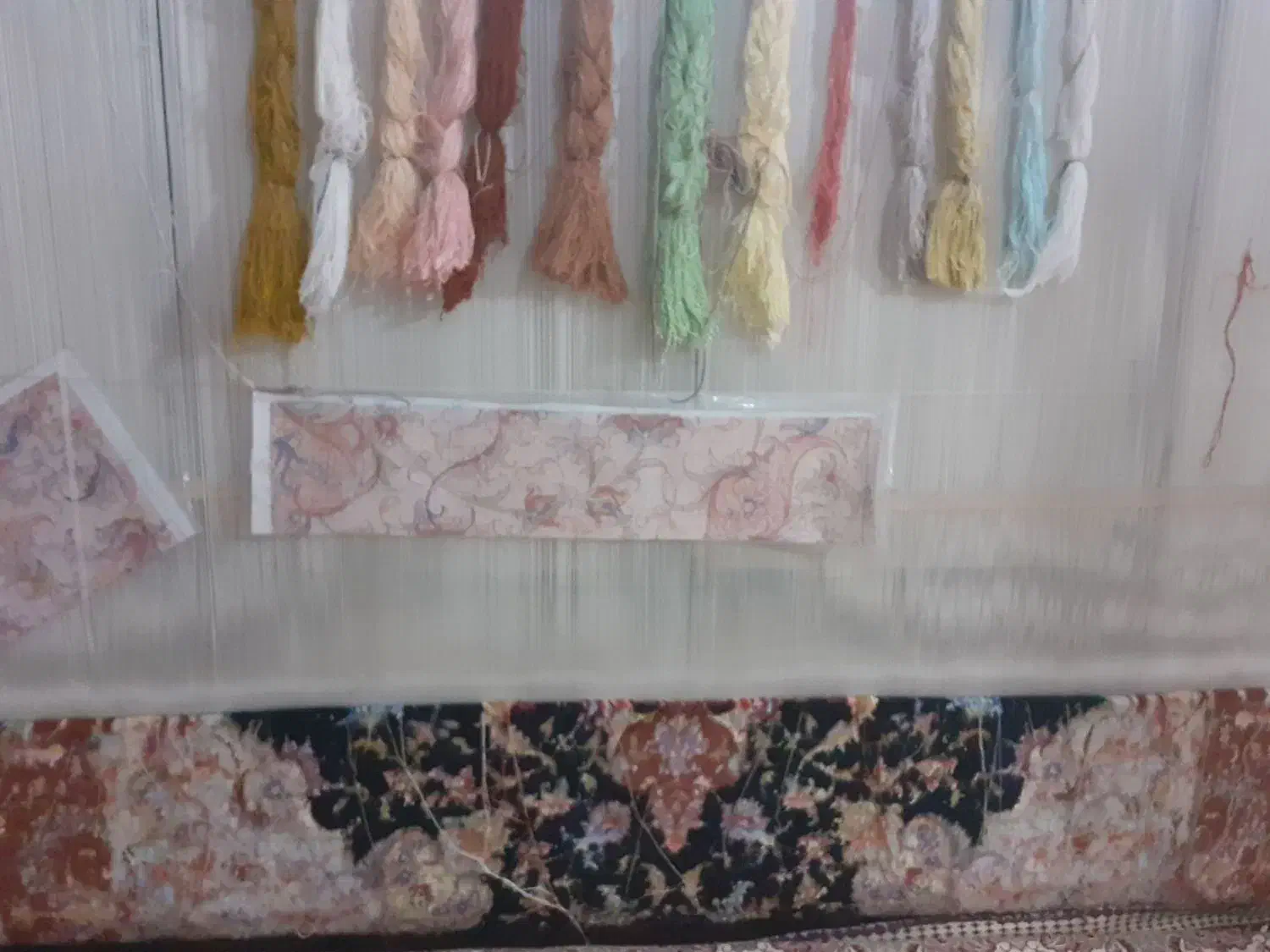 فرش نقشه ابریشم اولیا|فرش|مرند, |دیوار