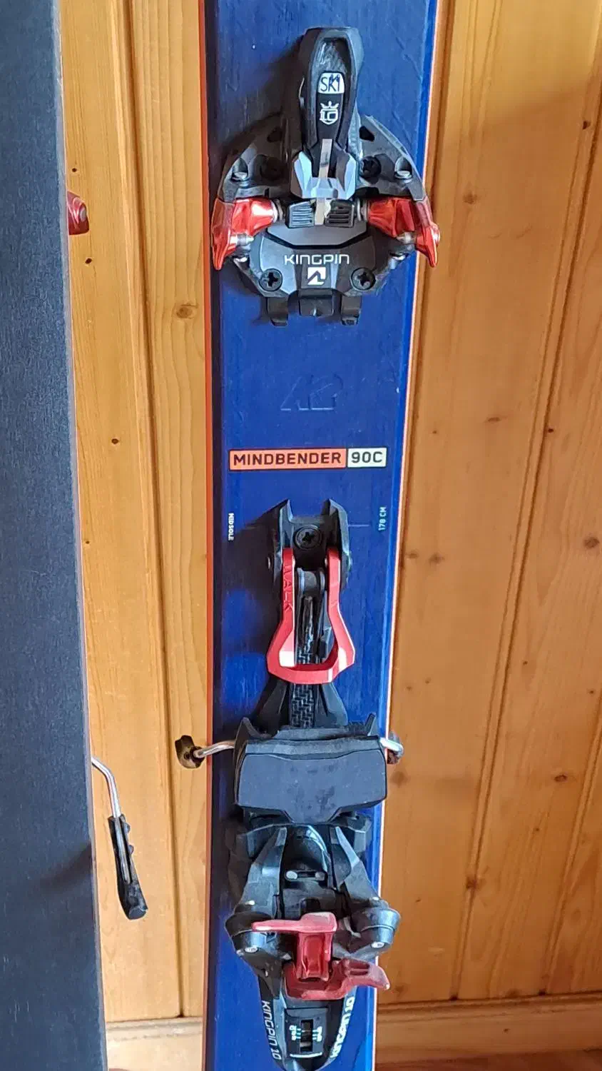 ست اسکی تورینگ  K2 Mindbender + Kingpin 10 + پوست|ورزش‌های زمستانی|شمشک, |دیوار