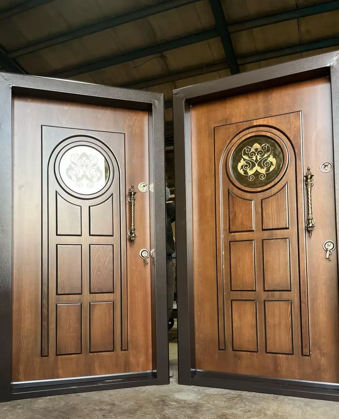 درب روکش راش روکش mdf ضدسرقت oqkwc لاچ|مصالح و تجهیزات ساختمان|آمل, |دیوار