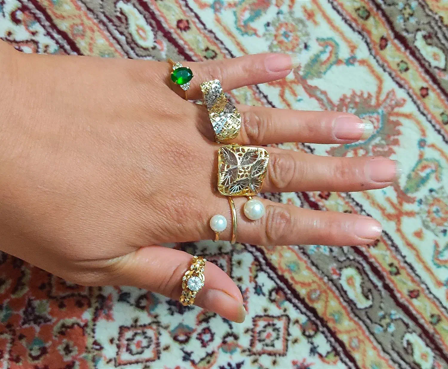 طلا حدود 550گرم نو نو همراه فاکتور|جواهرات|قزوین, |دیوار