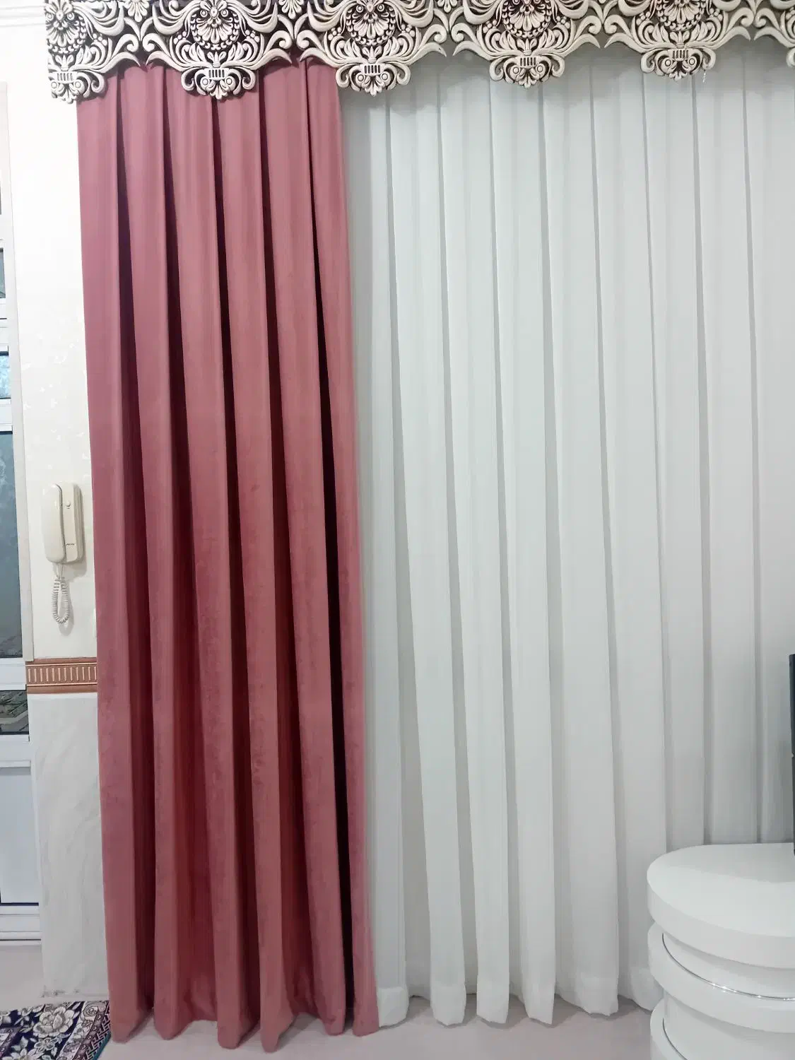 شال پرده|پرده، رانر، رومیزی|ایلام, |دیوار