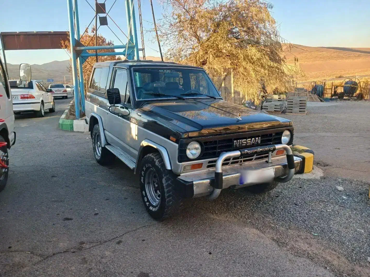 پاترول ۲درب مدل ۷۷مشکی ونقره ای|خودرو سواری و وانت|سقز, |دیوار