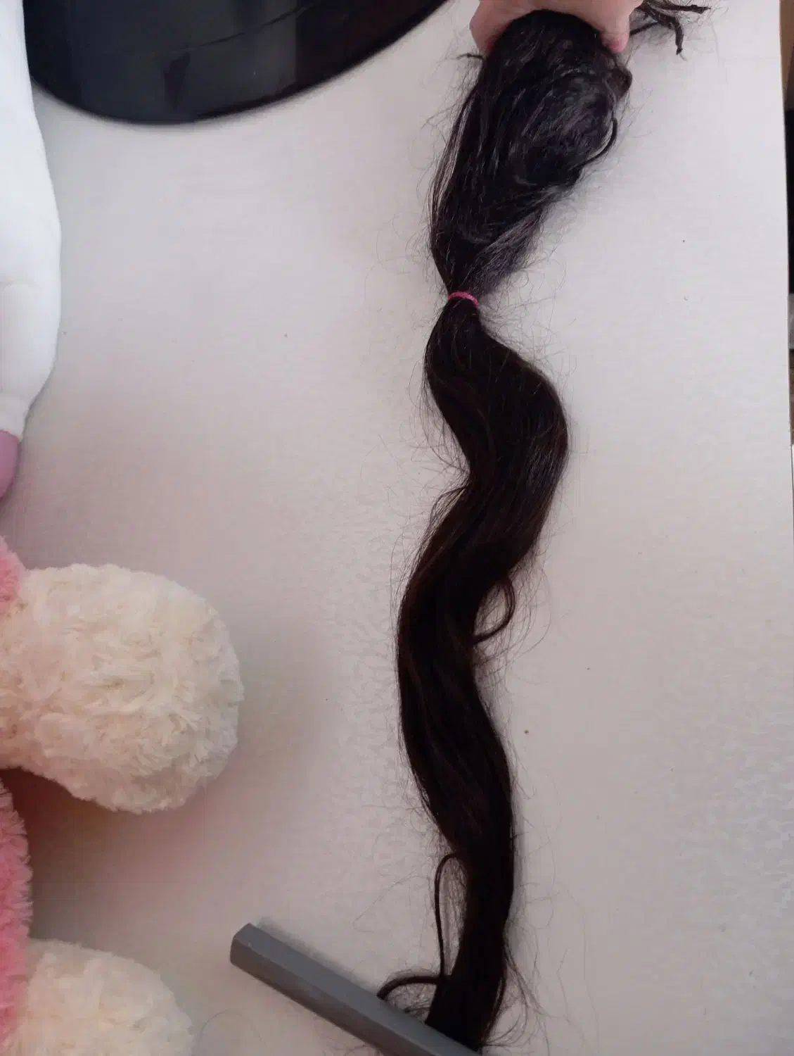 مو طبیعی خرمایی بدون رنگ|آرایشی، بهداشتی، درمانی|نور, |دیوار