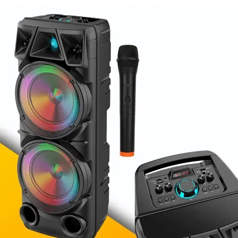 اسپیکر شارژی بلوتوثی قابل حمل(منصف کالا)|پخشکننده همراه|گرگان, |دیوار