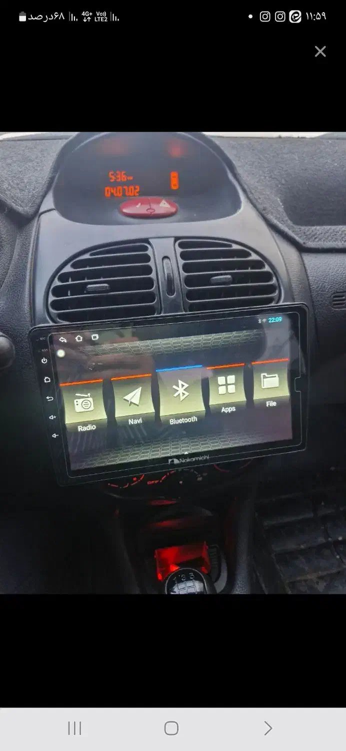 ۲۰۶ تیپ ۲ مدل ۱۴۰۰ بدون رنگ خش|خودرو سواری و وانت|یزد, |دیوار