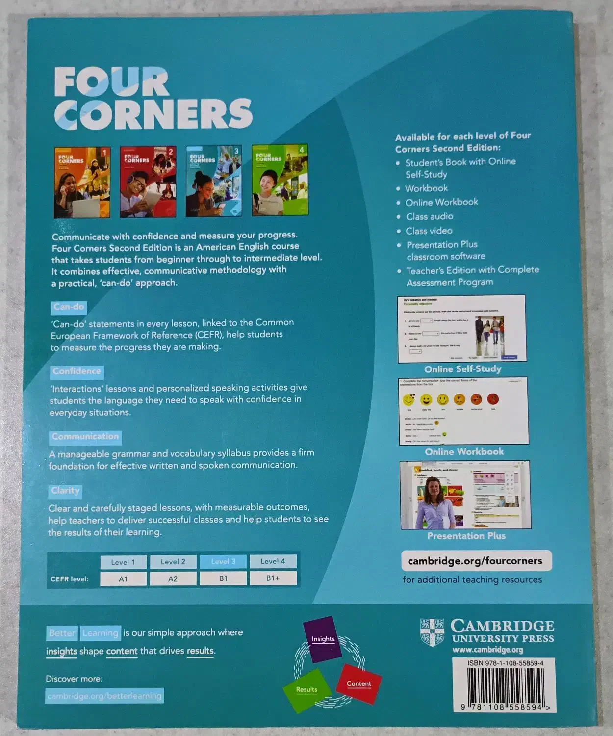 Four Corners 3 Second Edition|کتاب و مجله آموزشی|تهران, دانشگاه شریف|دیوار