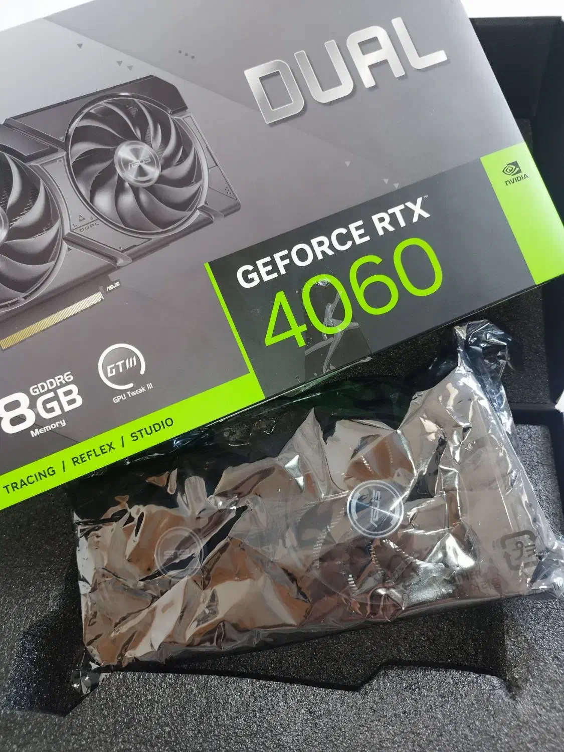 کارت گرافیک 4060 8GB ایسوس|قطعات و لوازم جانبی رایانه|بندر امام خمینی, |دیوار