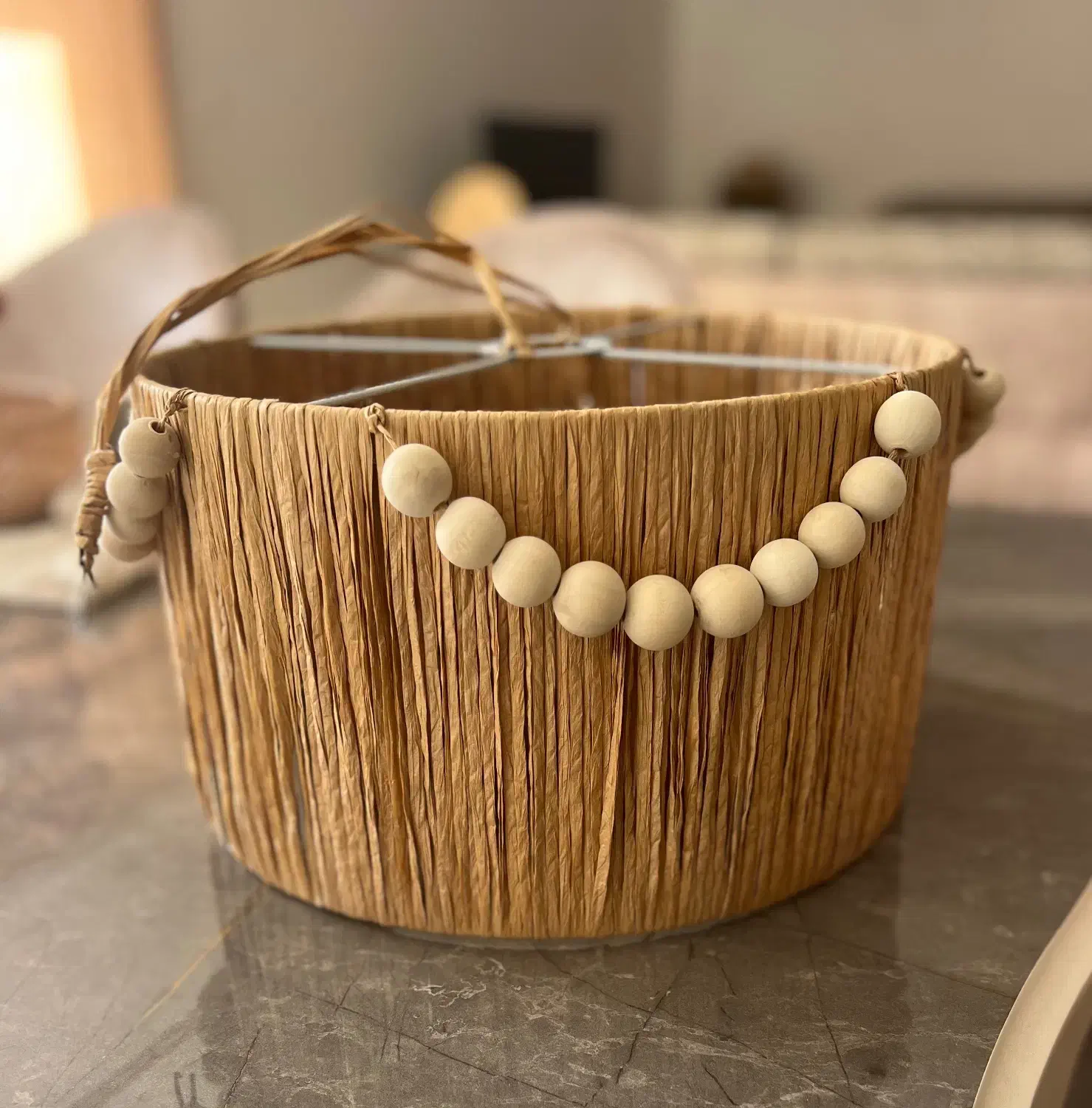 لوستر رافیا|لوستر و چراغ آویز|بندرعباس, |دیوار