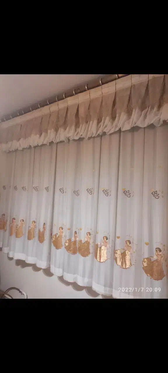 پرده|پرده، رانر، رومیزی|تهران, قصر فیروزه ۲|دیوار