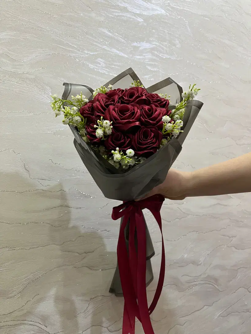 گل روبانی|گل مصنوعی|ارومیه, |دیوار