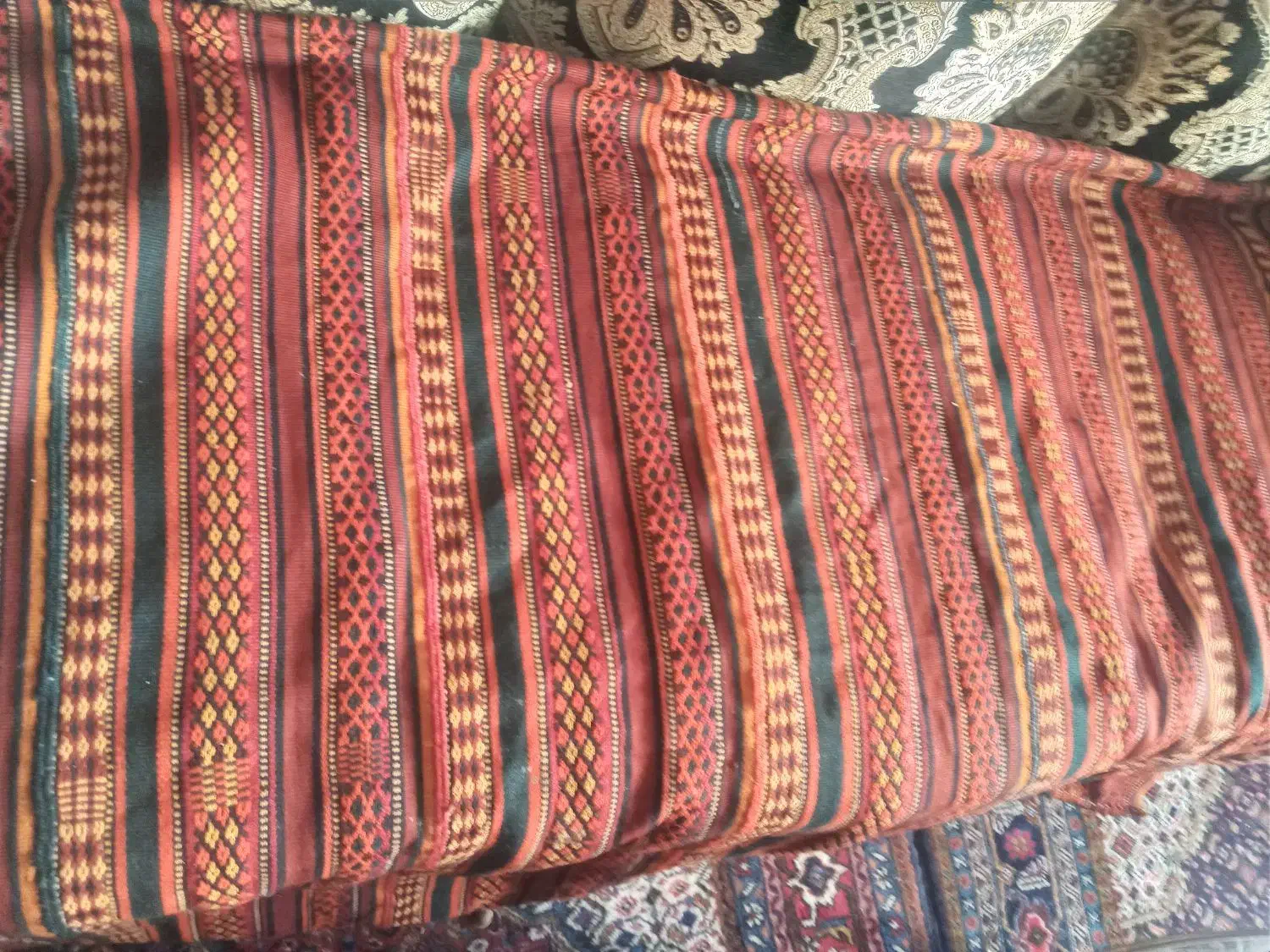 جاجیم خیلی قدیمی|گلیم، جاجیم، گبه|تبریز, |دیوار