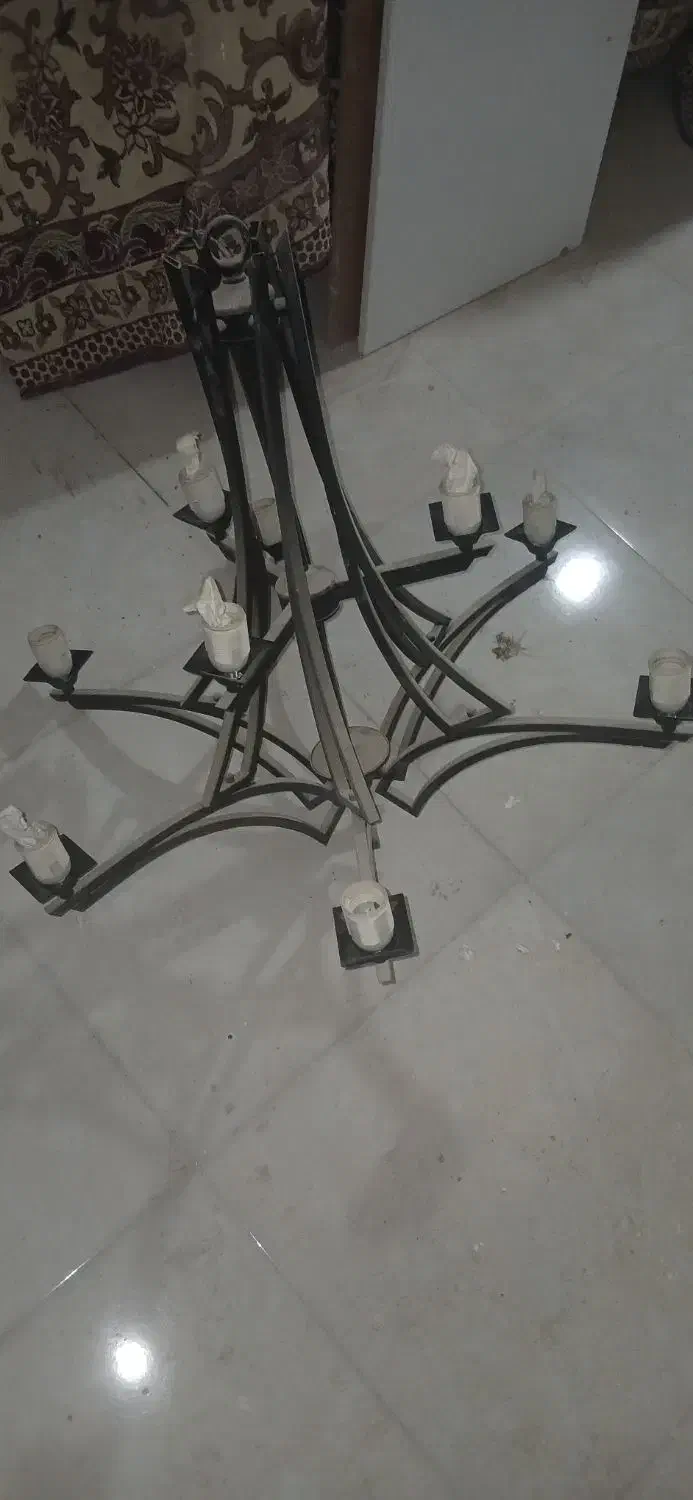 لوستر|لوستر و چراغ آویز|اصفهان, شهرک کاوه|دیوار