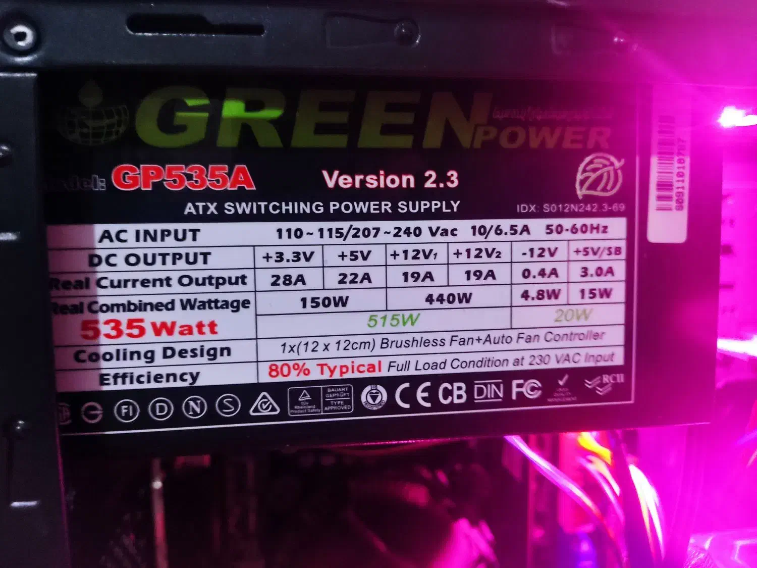 گیمینگ درحدنو DDR4 گرافیک DDR5 4 هارد 1000|رایانه رومیزی|شیراز, محراب|دیوار