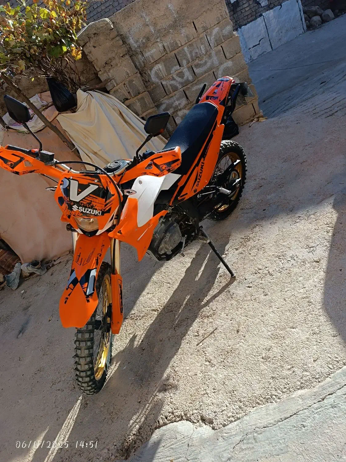 موتور تریل 200 روان|موتورسیکلت|گالیکش, |دیوار