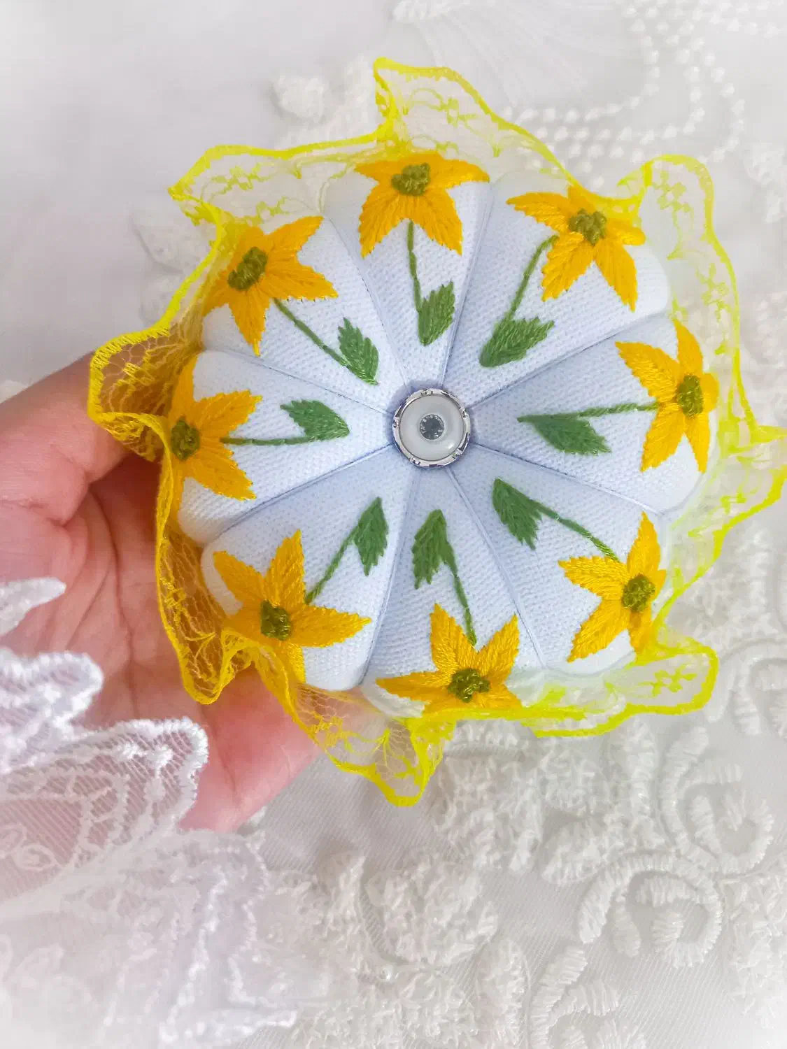 جاسوزنی گلدوزی شده|صنایع دستی و سایر لوازم تزئینی|قم, چهل درخت|دیوار