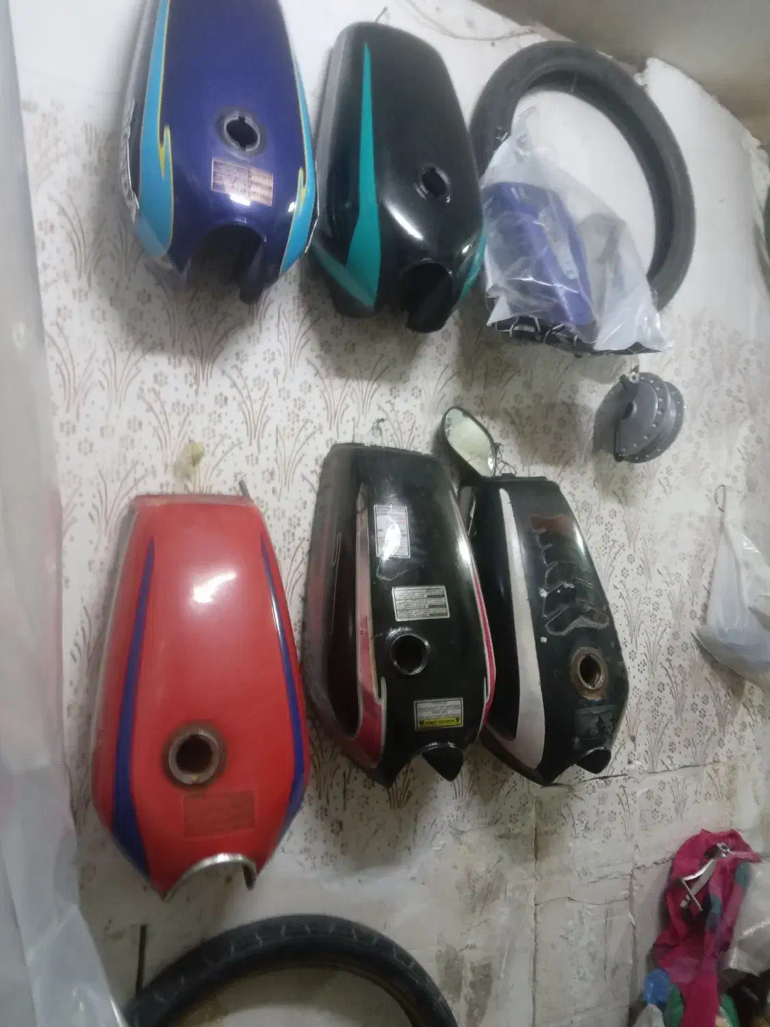 لوازم موتور سیکلت (استوک و نو)|قطعات یدکی و لوازم جانبی|تربت‌حیدریه, کلاته توکلی|دیوار