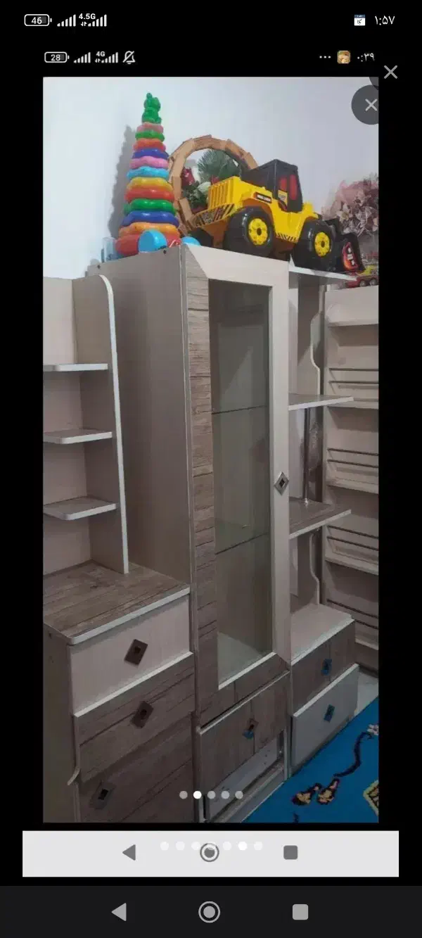 تخت و سرویس خواب نوجوان و برای کودک|تخت و سرویس خواب|پاکدشت, پاکدشت (مامازند)|دیوار