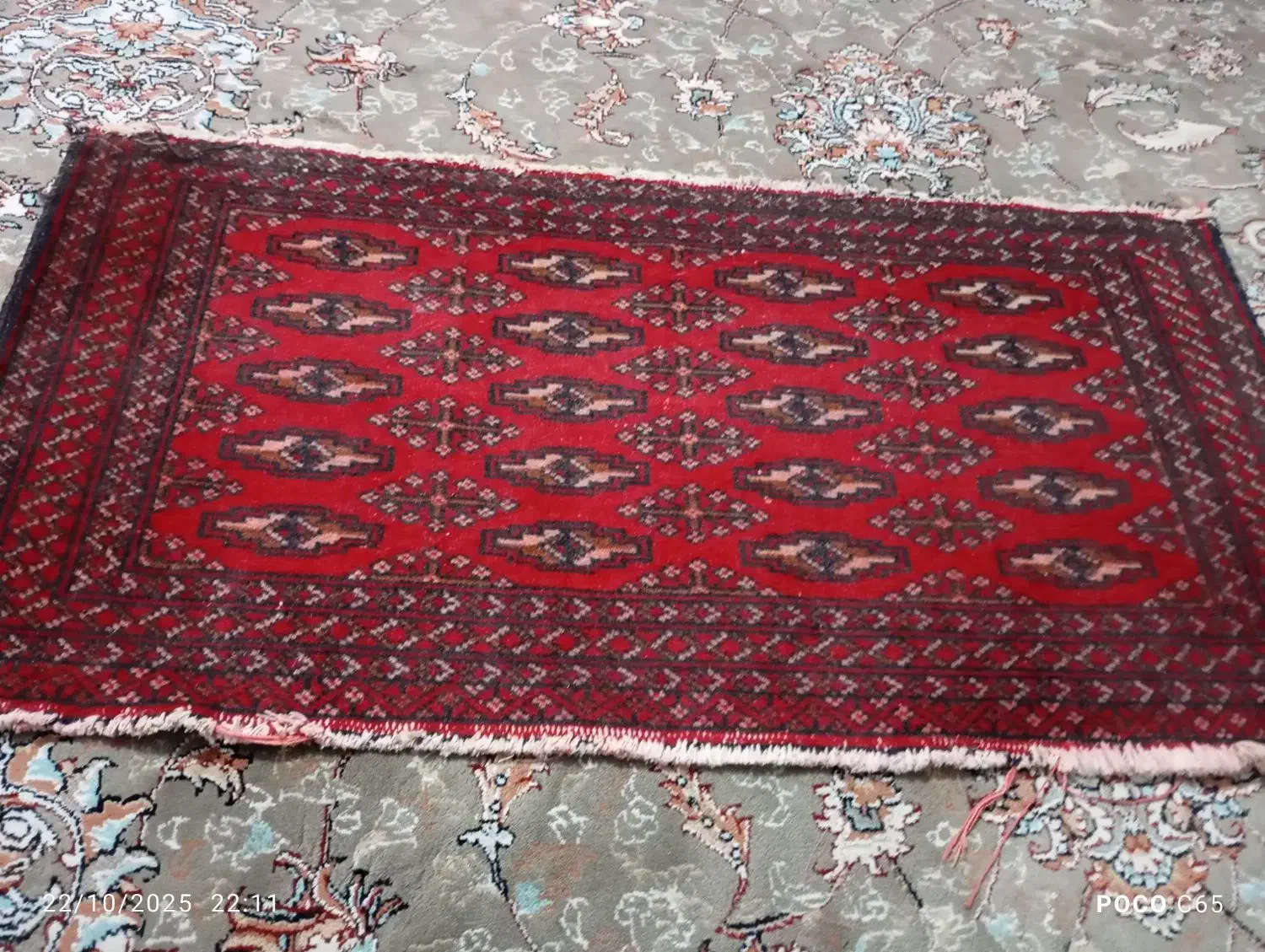 چهار عدد قالیچه دستباف قدیمی|فرش|نسیمشهر, |دیوار