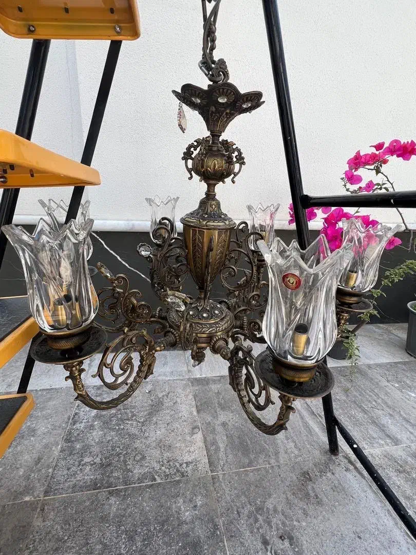 لوستر ۶ شاخه|لوستر و چراغ آویز|تهران, اختیاریه|دیوار