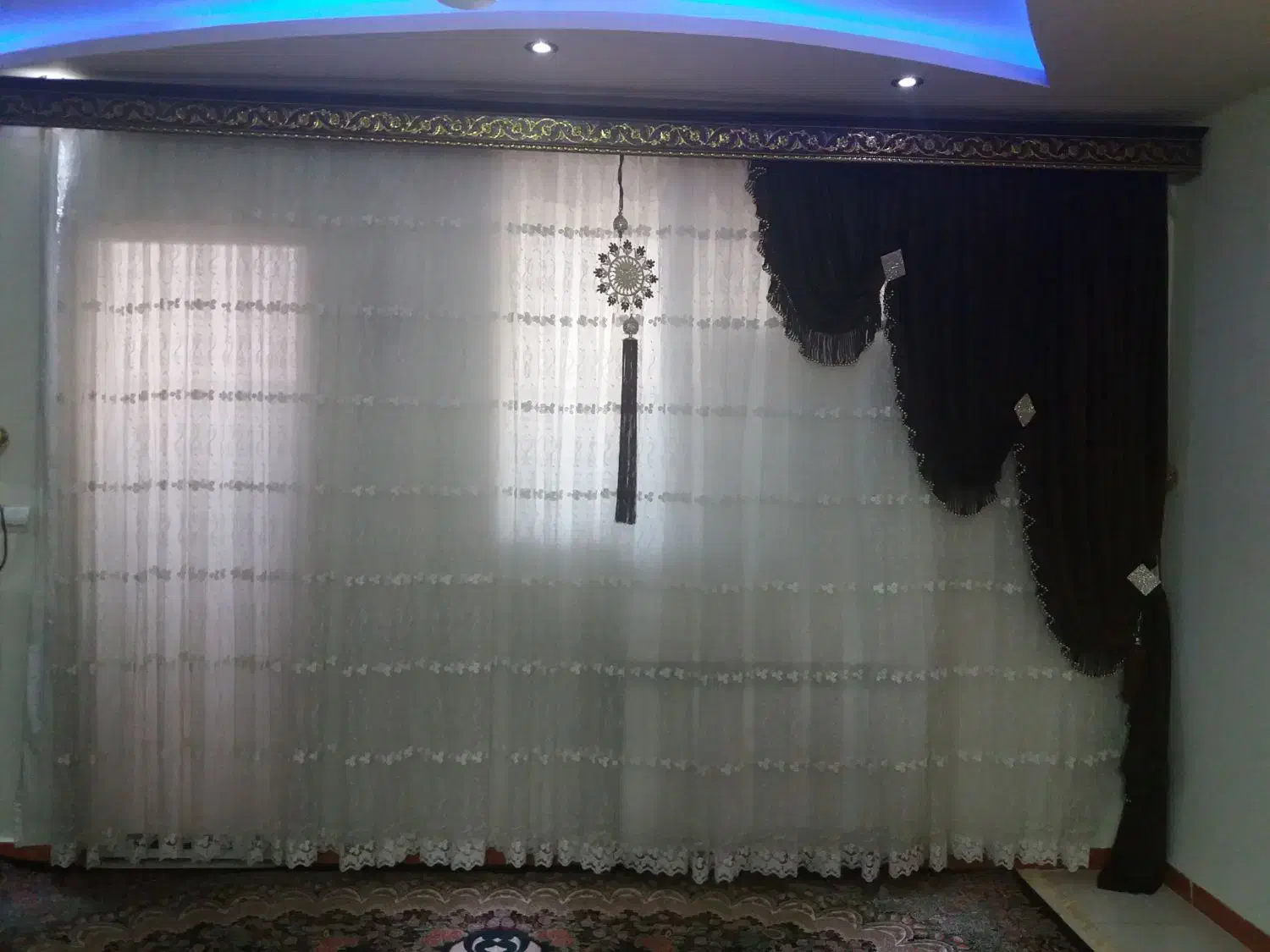 پرده شیک وتمیز|پرده، رانر، رومیزی|کنگاور, |دیوار