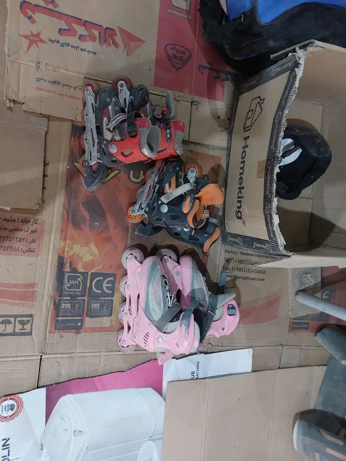 کفش اسکیت|دوچرخه، اسکیت، اسکوتر|اسفراین, |دیوار