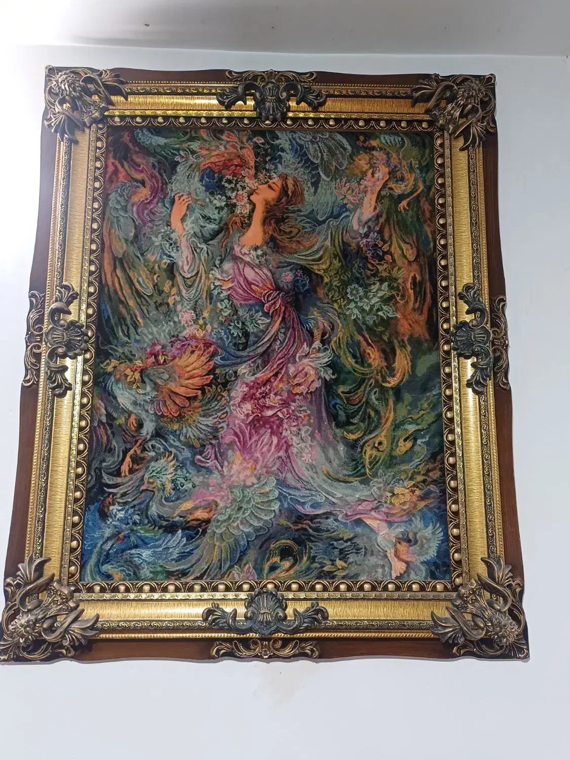 تابلو فرش مینیاتور|تابلو فرش|بجنورد, |دیوار