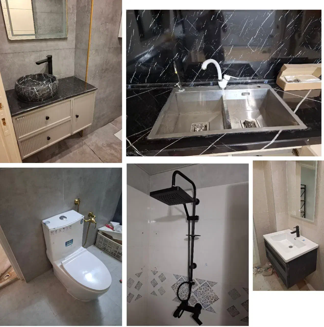 نصب وتعمیر فرنگی/شیرالات/روشویی/سیفون/شیر و دوش|خدمات پیشه و مهارت|مشهد, الهیه|دیوار