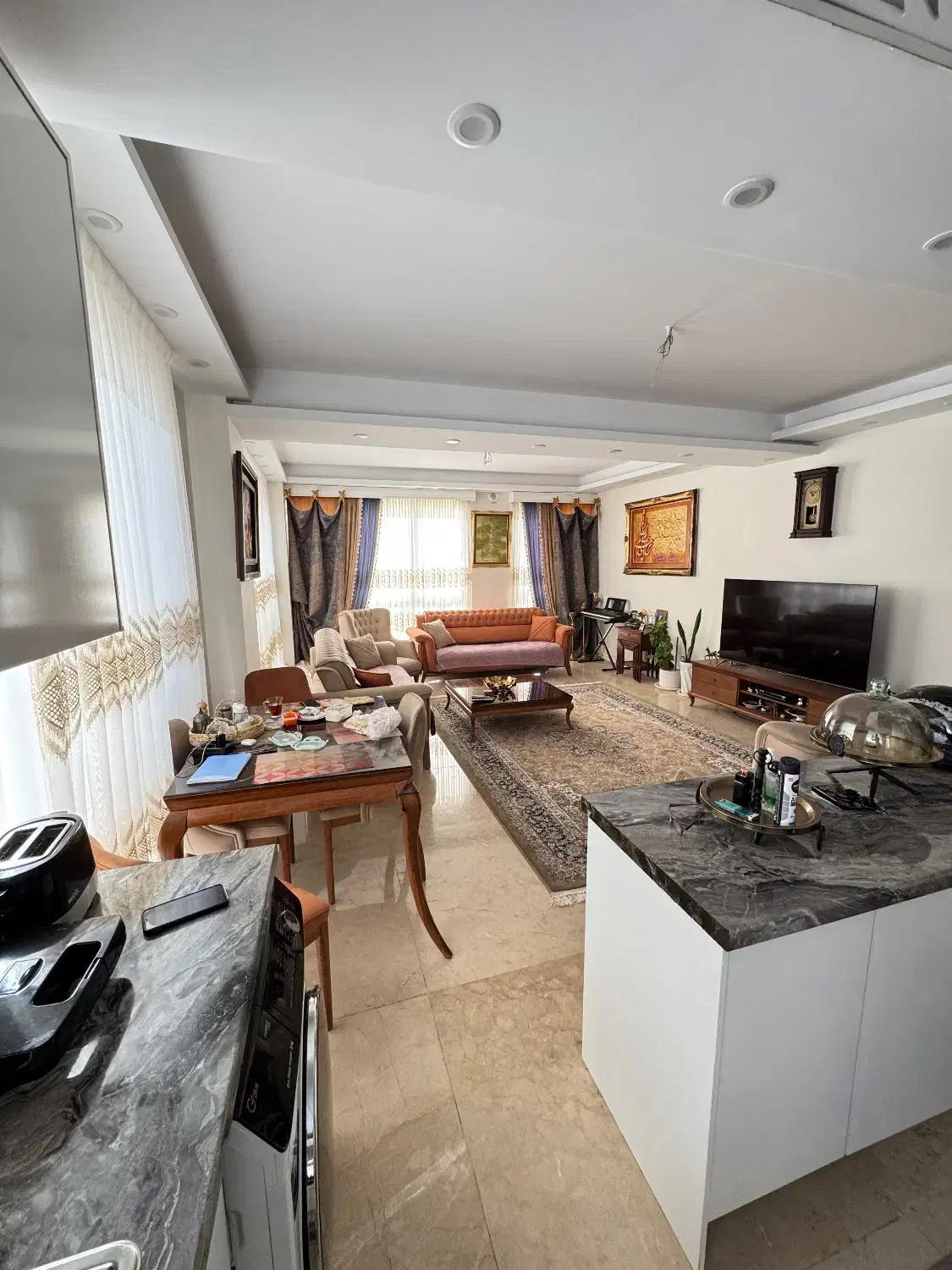 رهن واجاره اپارتمان ۱۱۰متر ۲خواب فول نوساز