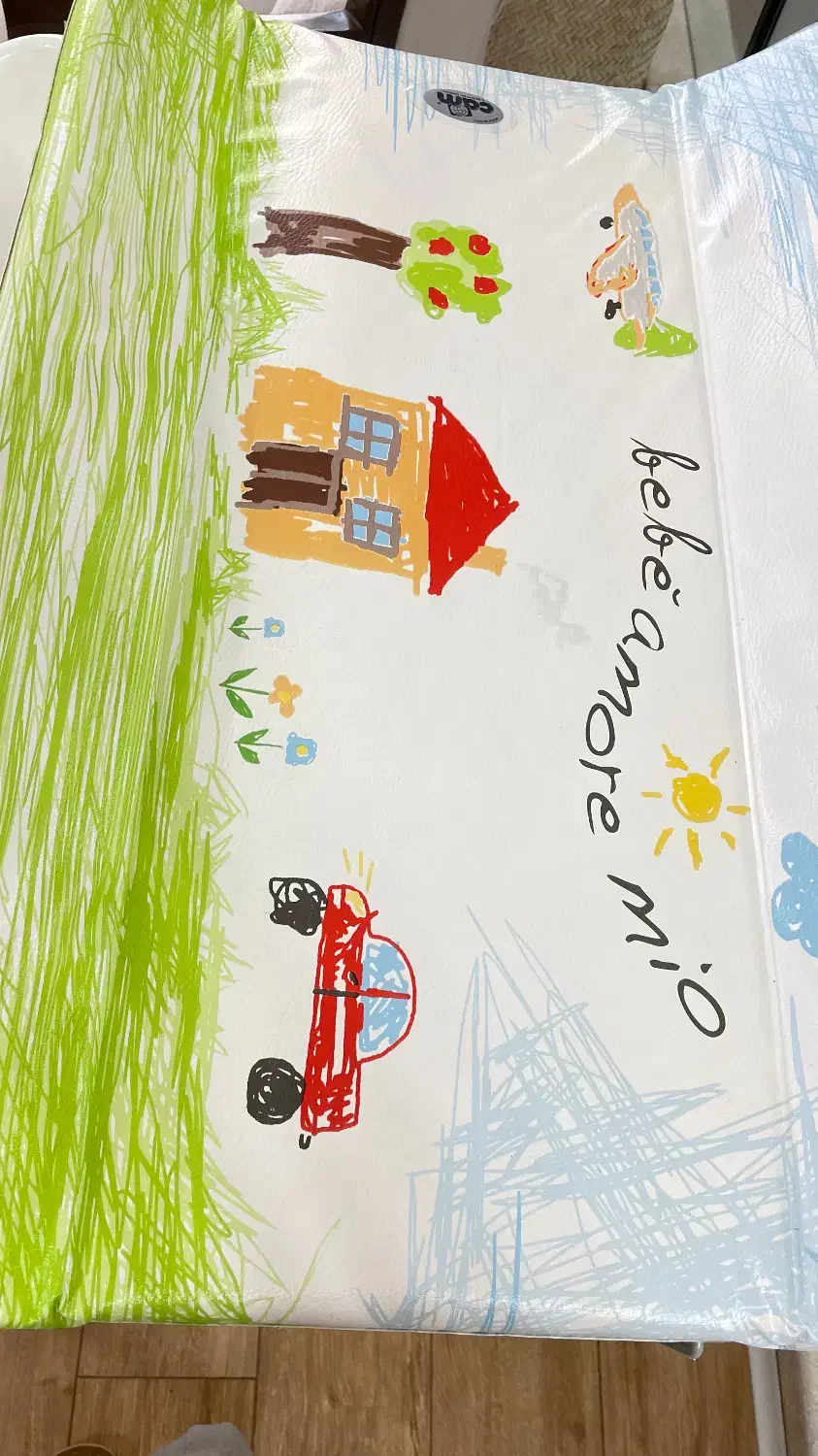 تشک تعویض ‌پایه دار همراه باوان،‌مارک‌camایتالیا|اسباب و اثاث بچه|رشت, بلوار گیلان|دیوار