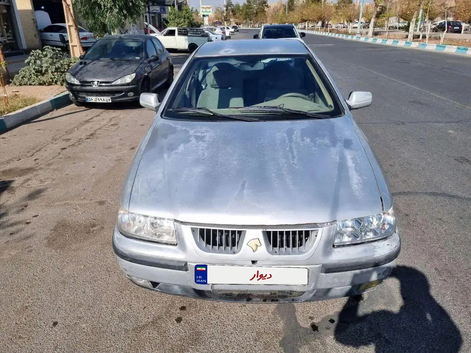 سمند نقره ای مدل 82 خونگی|خودرو سواری و وانت|یزد, |دیوار