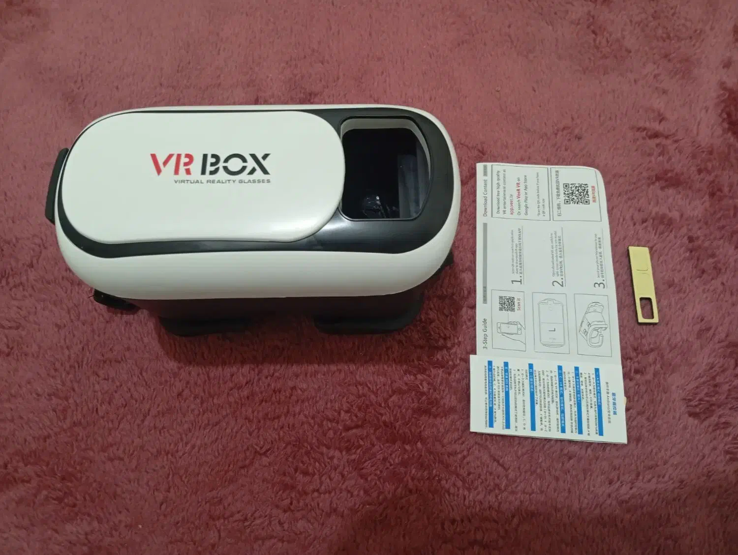 عینک Vr box واقعیت مجازی|کنسول، بازی ویدئویی و آنلاین|سمنان, |دیوار