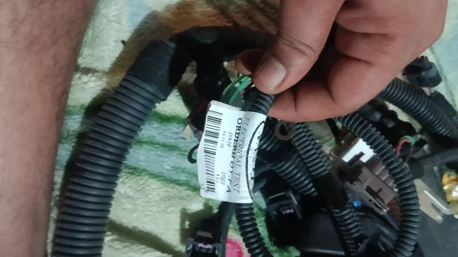 سیم کشی زانتیا و لازم تویوتا دیار|قطعات یدکی و لوازم جانبی|اهواز, اسماعیلیه|دیوار