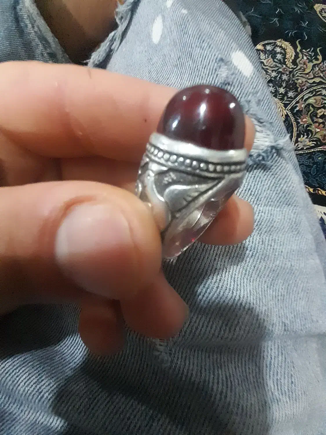 انگشتر یاقوت|جواهرات|پیشوا, |دیوار