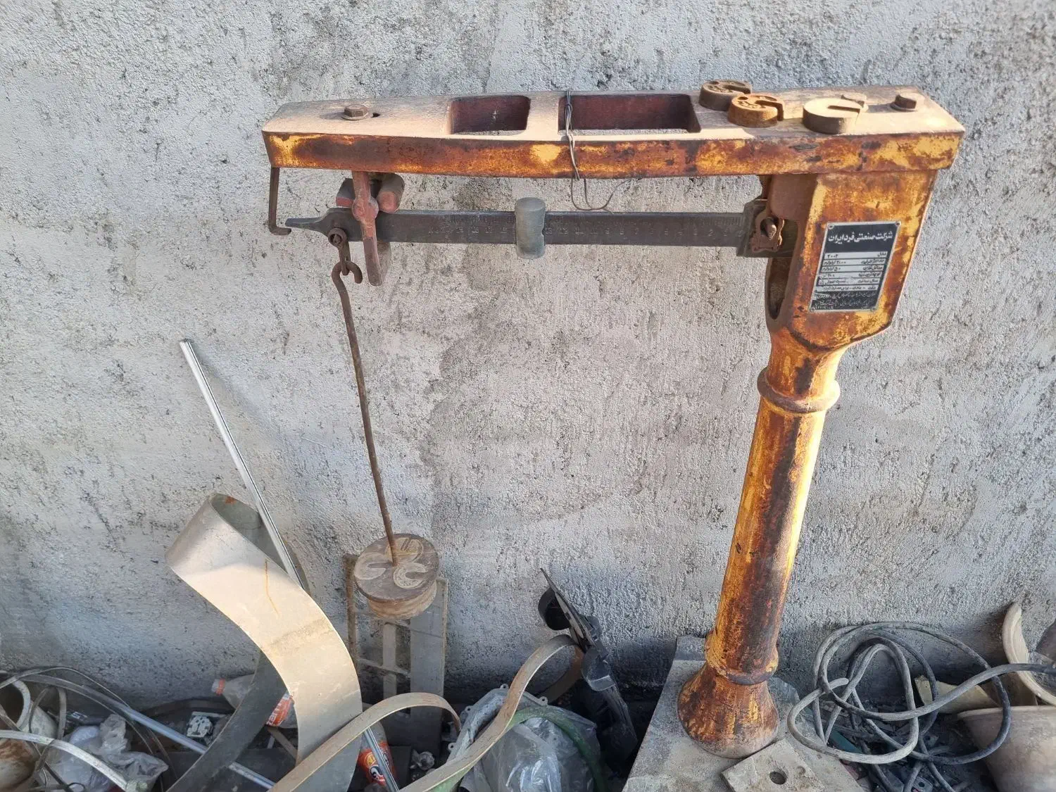 باسکول قاپان ترازو 2تن در حد نو|فروشگاه و مغازه|تبریز, |دیوار