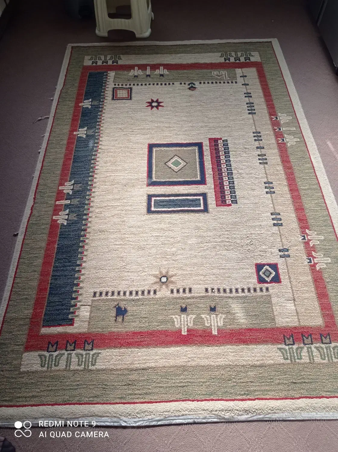 قالیچه سالم|فرش|باقرشهر, |دیوار