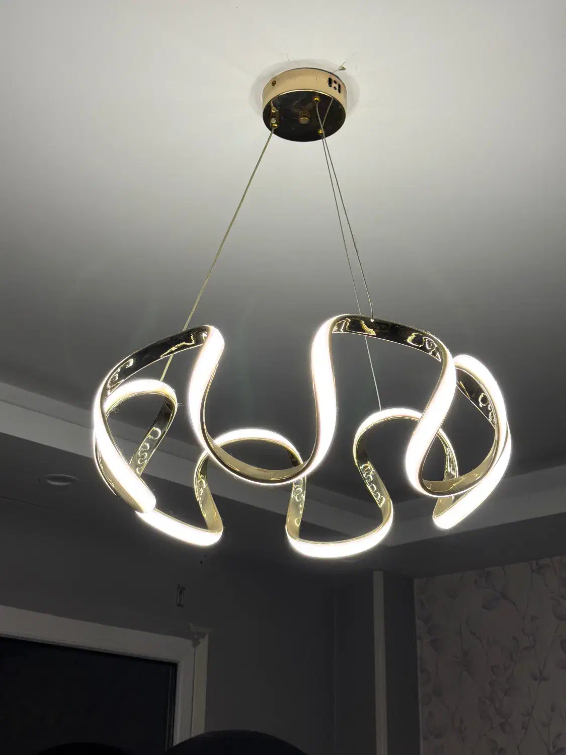 لوستر مدرن سقفی|لوستر و چراغ آویز|تهران, دریا|دیوار