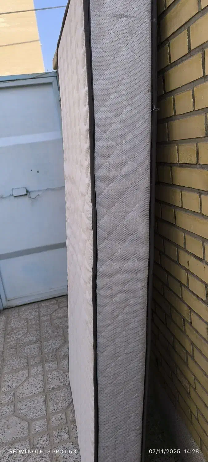 تشک تخت طبی فنری درحدنو|تشک تختخواب|شاهین‌شهر, خانه کارگر|دیوار