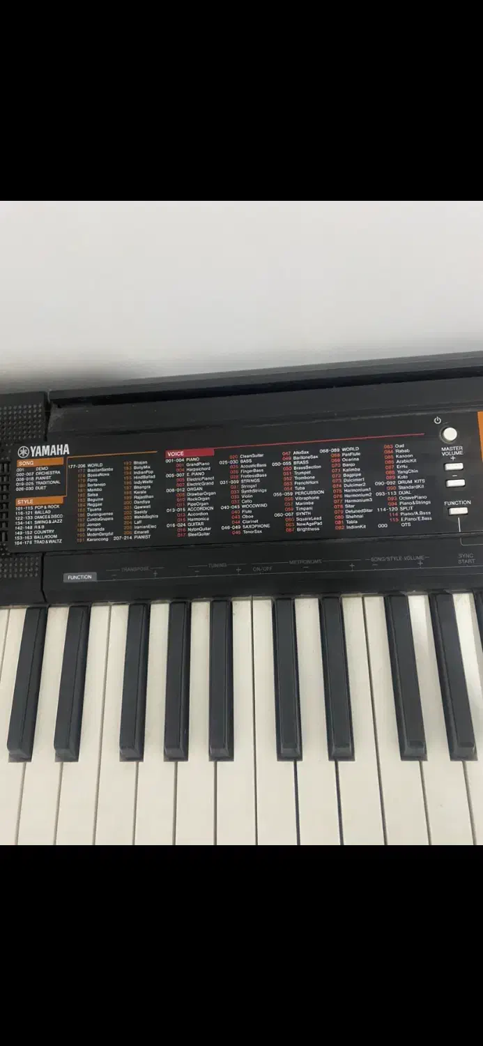 کیبورد یاماها مدل F51|پیانو، کیبورد، آکاردئون|گرگان, |دیوار