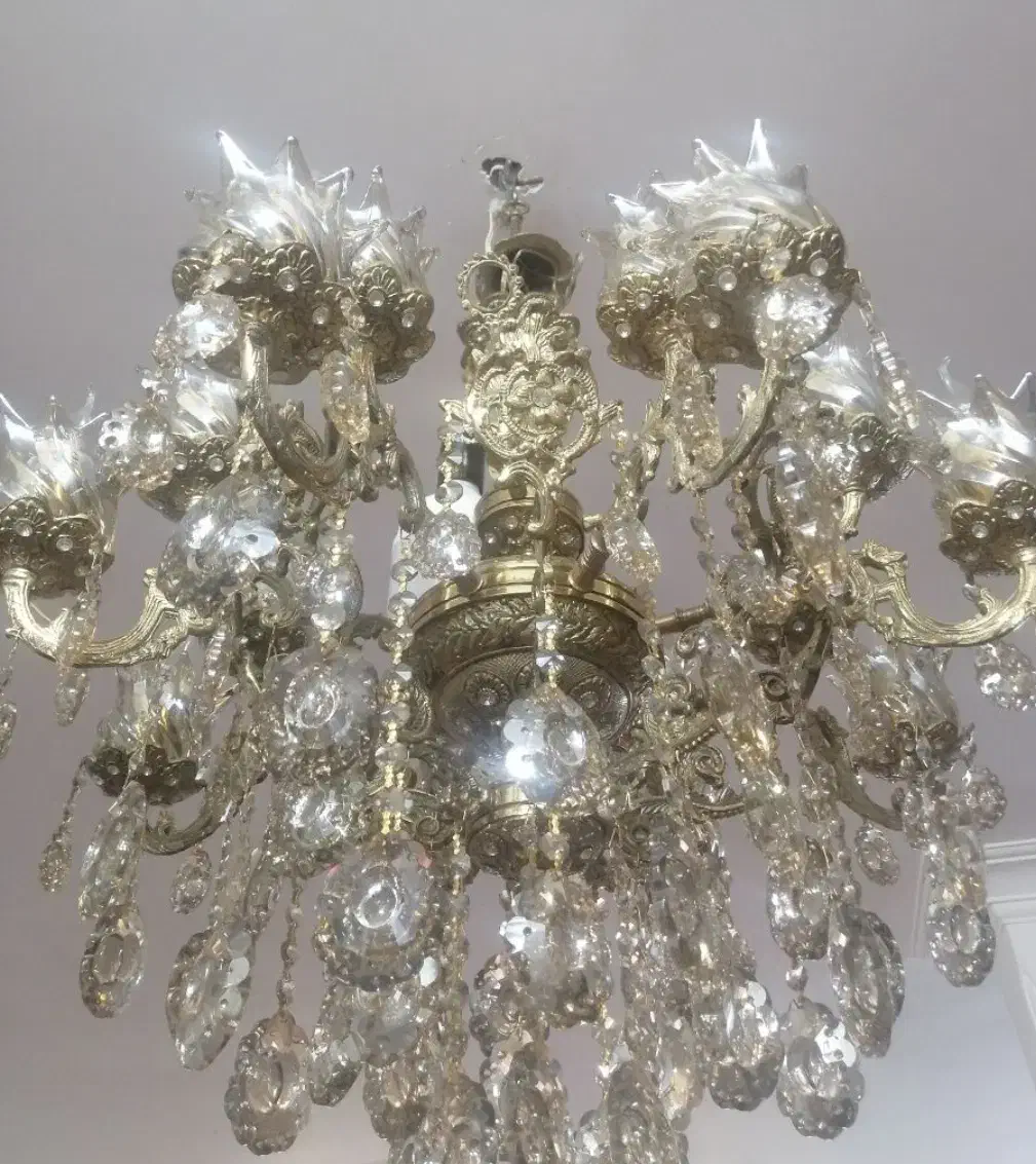 لوستر برنز|لوستر و چراغ آویز|قم, سالاریه|دیوار