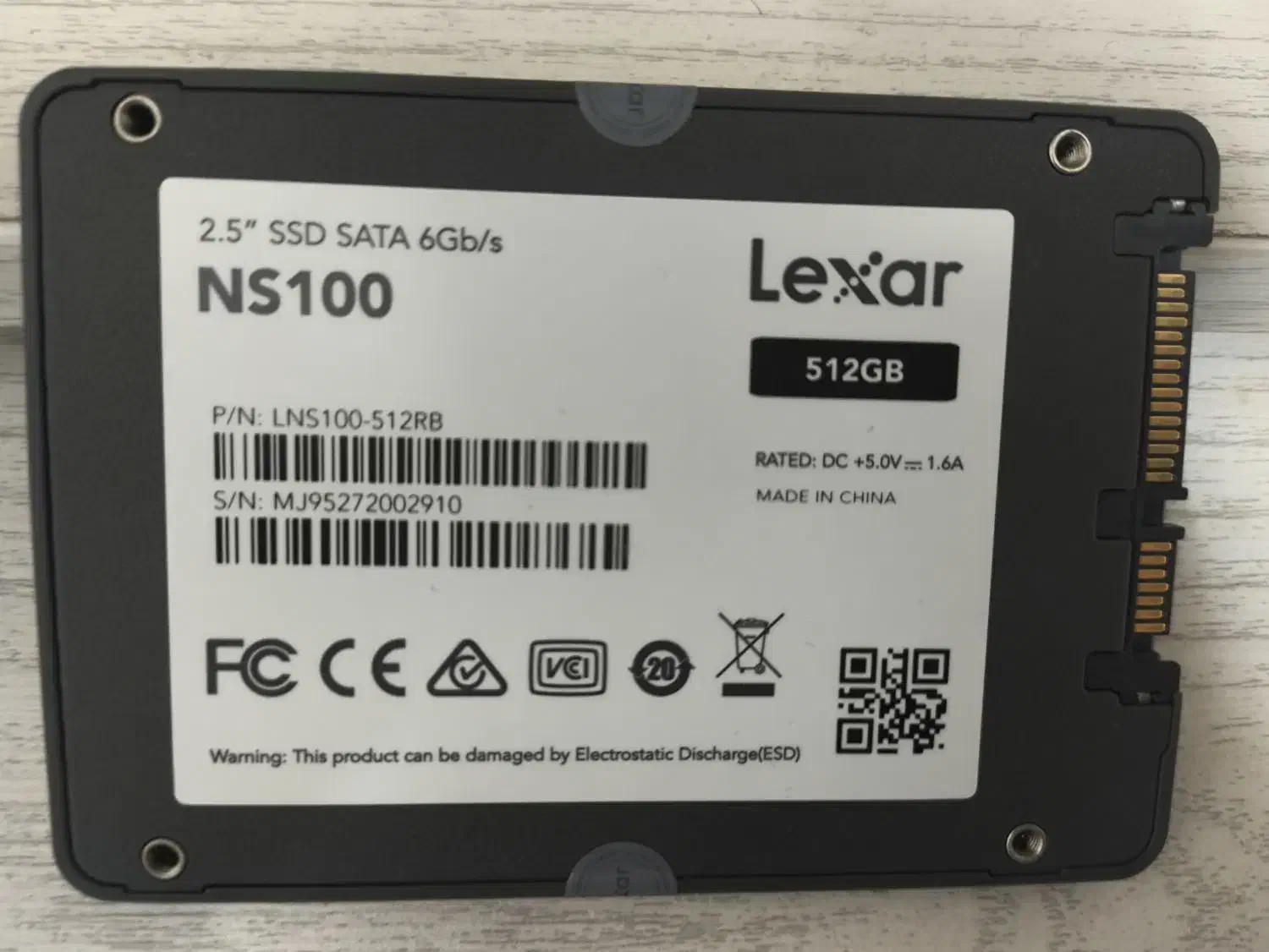 ssd 512 lexar ns100|قطعات و لوازم جانبی رایانه|کرج, فاز ۴ مهرشهر|دیوار