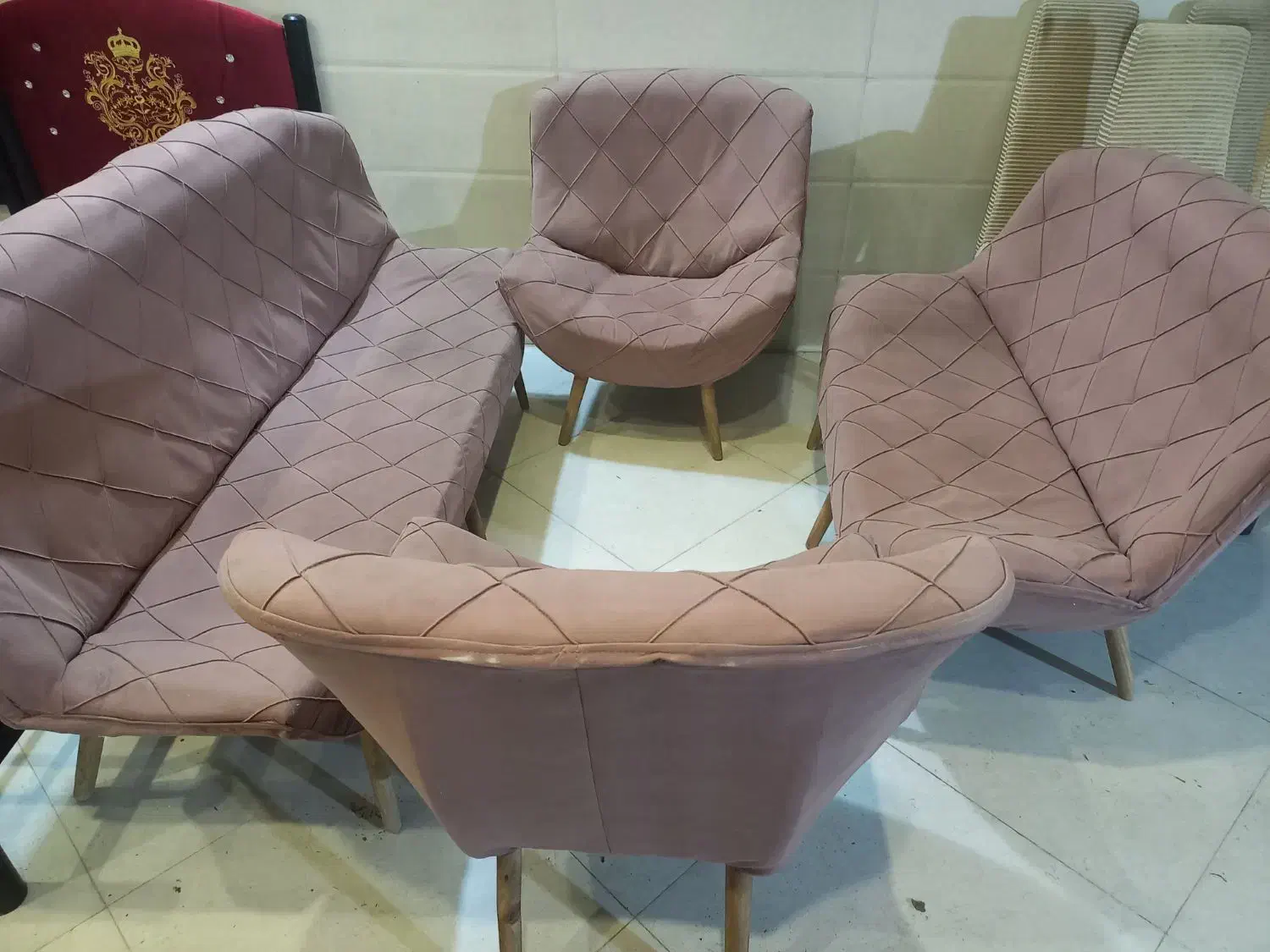 مبل قایقی|مبلمان خانگی و میز عسلی|یزد, |دیوار